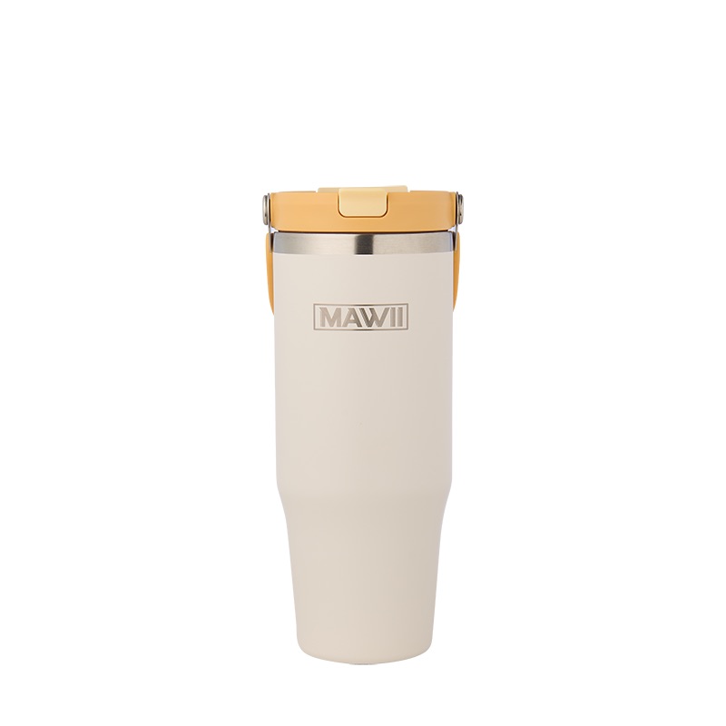 MAWII Aloha Cup Becher mit Henkel creme