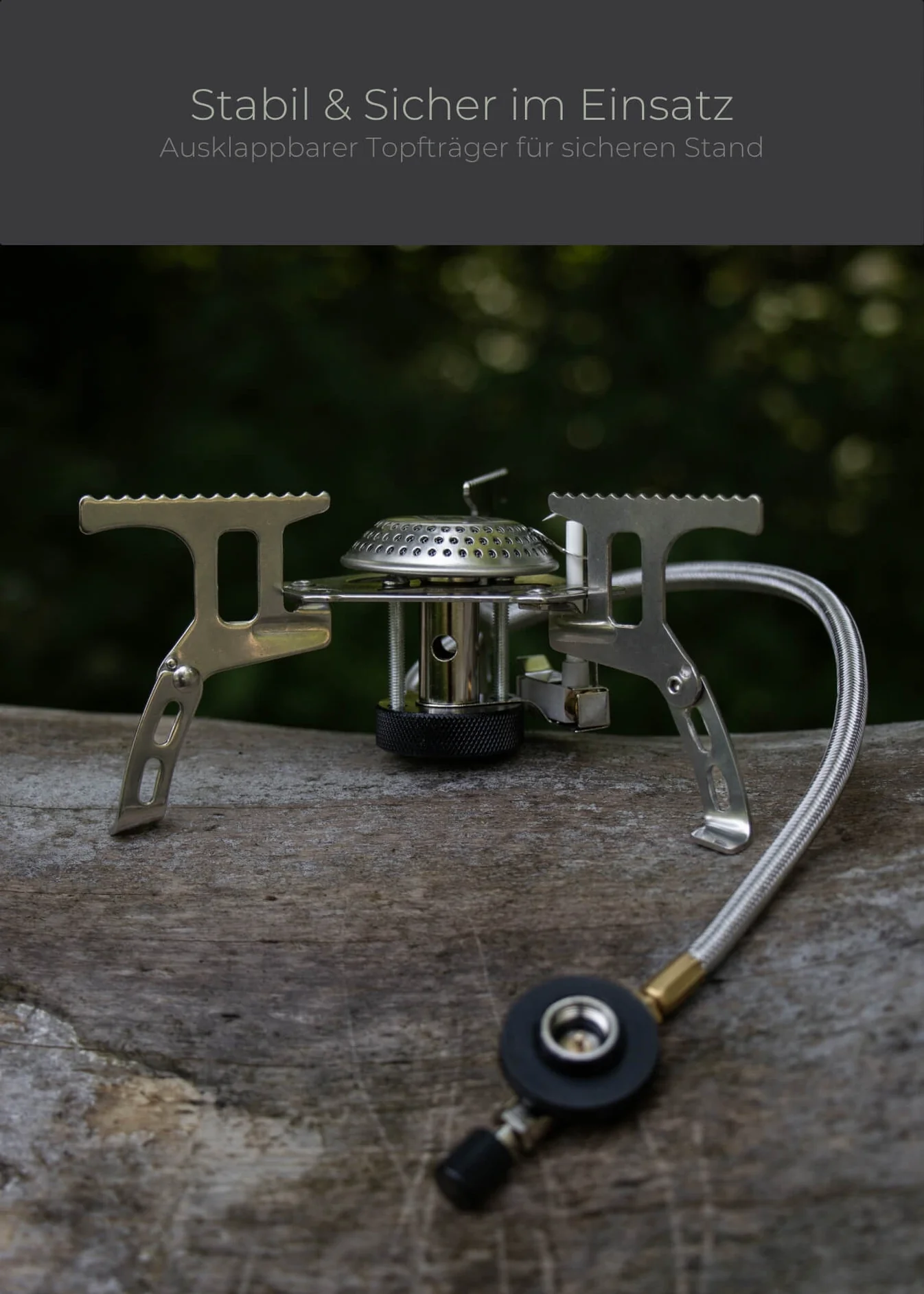 FUOCO Tripod Gaskocher