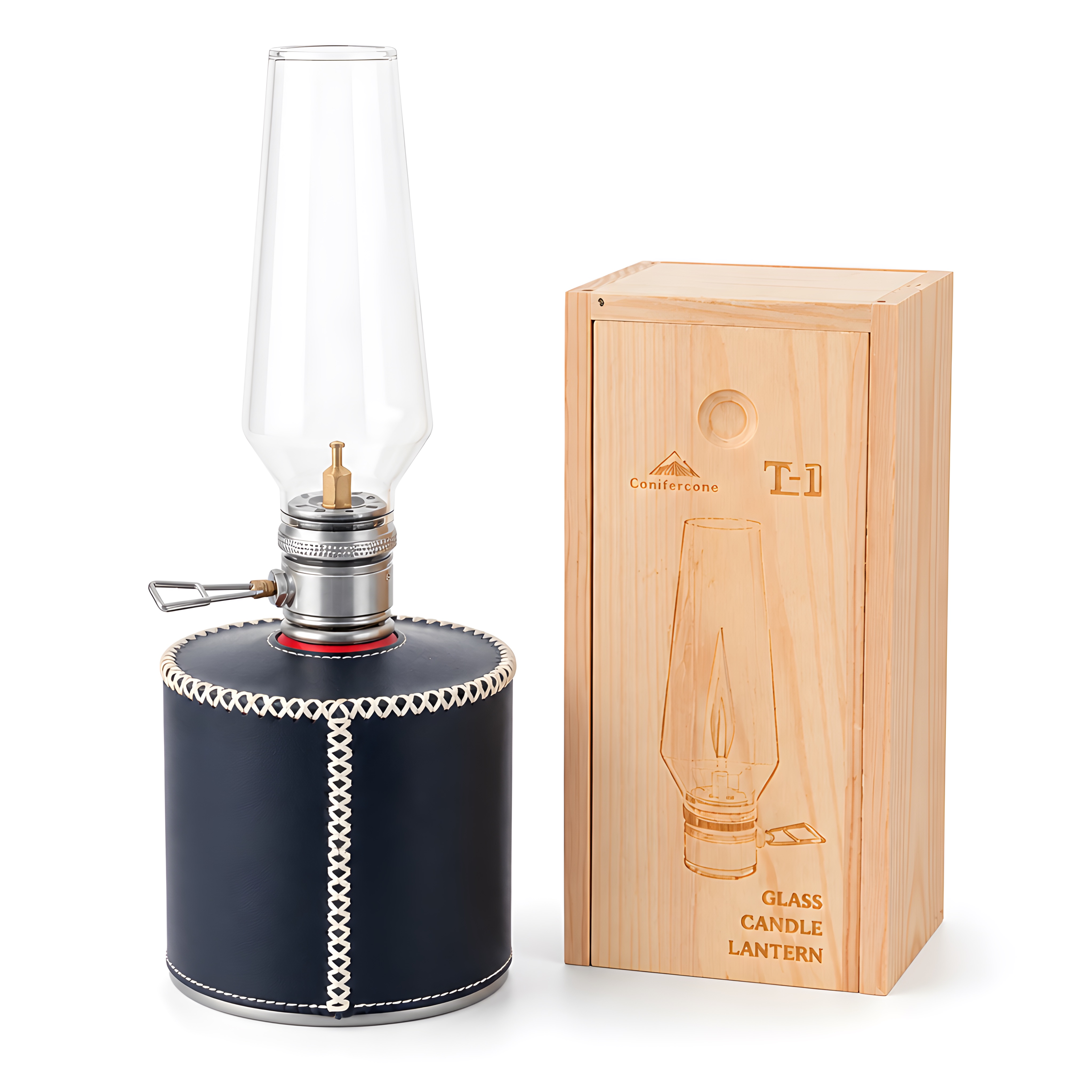 Luna Gas Lampe gross