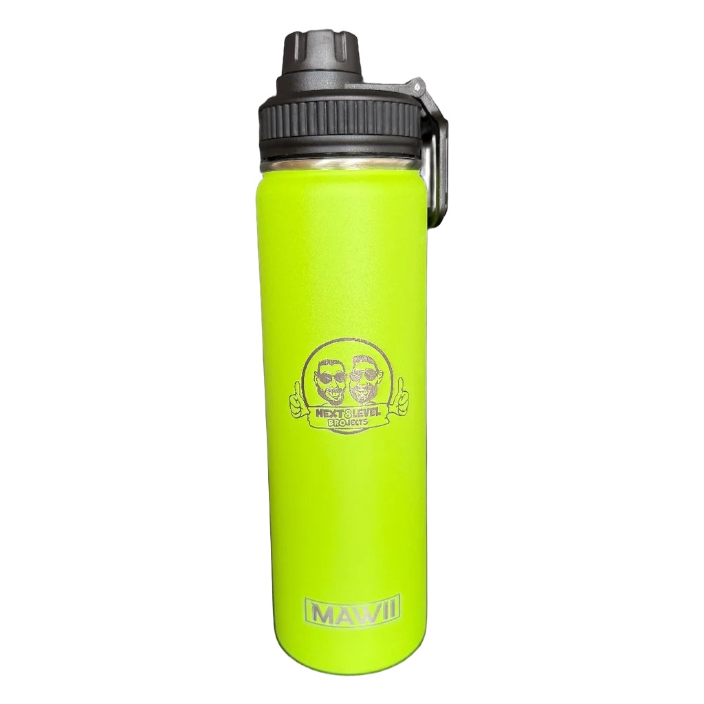 Limited  Edelstahl Wasserflasche *Next8Level*