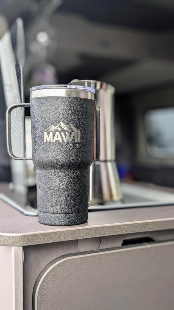 MAWII Limited Edition Edelstahl Becher 