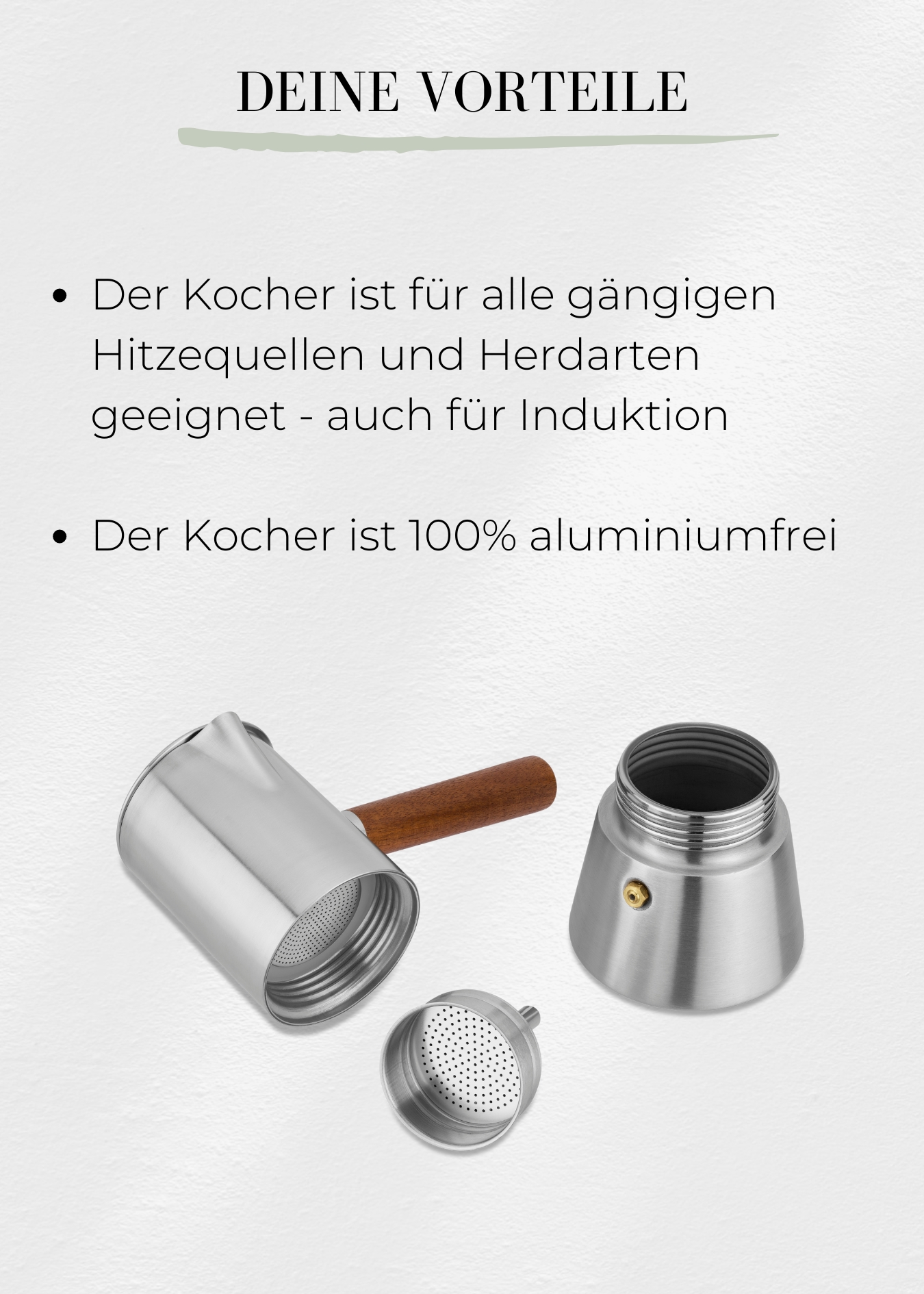 Vesuv Espresso Kocher